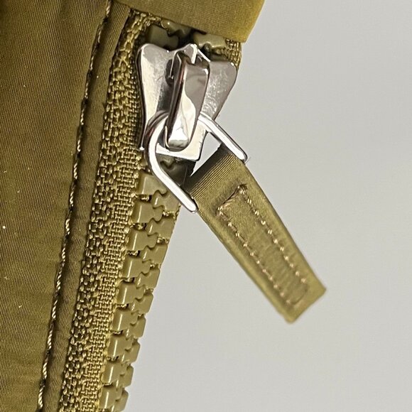 Athleta  All About Sheen Small Crossbody Hobo Bag in Picoline Olive - Picture 3 of 8